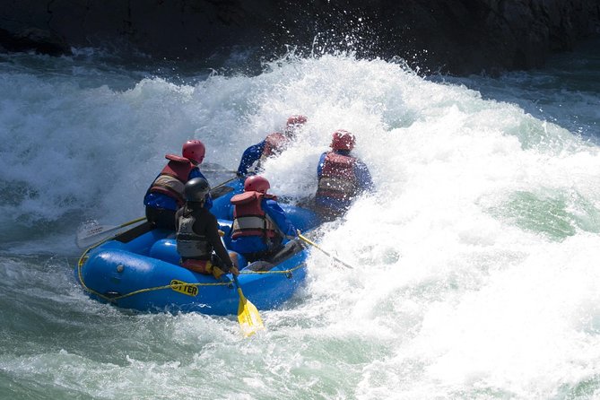 24 km White water rafting expedition in Rishikesh - Price and value: about $19 with pickup, gear, and instruction