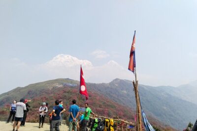 5 Days Mardi Himal Trek. - Day 1 to Pothana: the warm-up trek after a ride from Pokhara