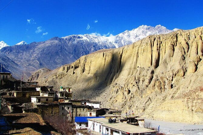 6 Day Upper Mustang Tour by 4WD Jeep from Pokhara - Day 2 Lo Manthang: the permit checkpoint moment and the desert drive