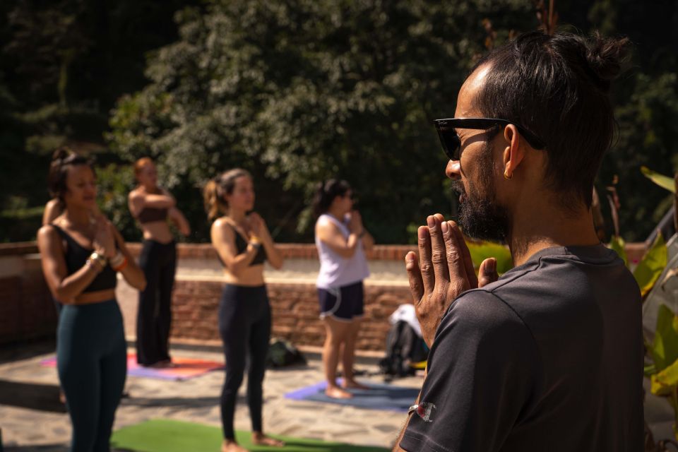Day Yoga Meditation Retreat with Lunch, Kathmandu - Your session flow: light yoga, breathing and chanting, then lunch