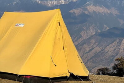 Dayara Bugyal and Surya Top Trek - Raithal and the Raajneelam stay: a real village base