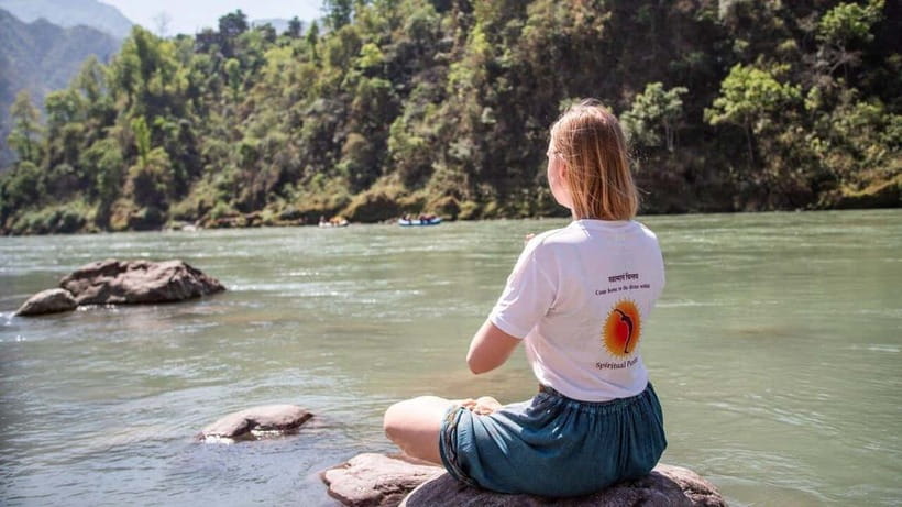 Early Morning 2 Hours Yoga Session In Rishikesh at Ghat - The two-hour flow: warm-up, asanas, pranayama, and the calm finish