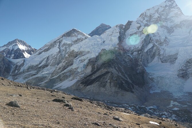 Everest base camp flight over by Helicopter from Kathmandu - Kalapathar landing for 10 minutes: the photo window that counts