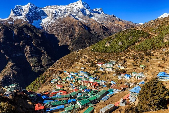 Everest Base Camp Trek with Helicopter Return - 10 Days - Chola Lake and the Khumbu Khola valley: one of the tougher sections