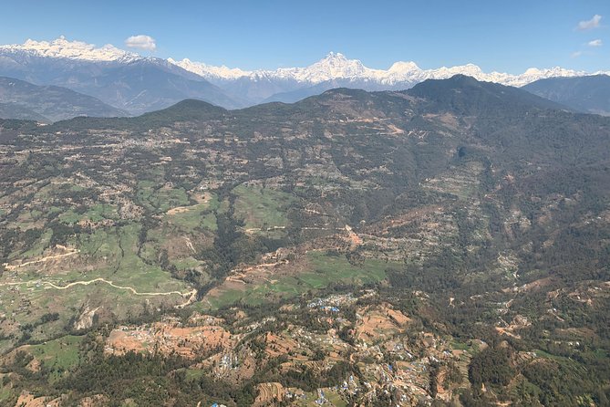Guaranteed window seat for Everest Scenic Flight Pickup & Drop - What you see overhead: more than pretty peaks