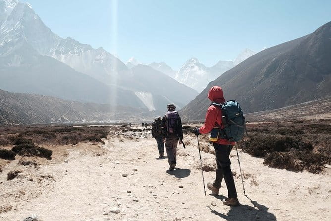Kanchenjunga Circuit Trek 19 Days - Khambachen: acclimatization with glaciers, viewpoints, and big sky