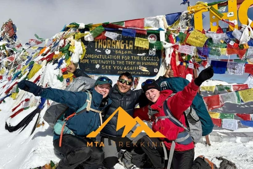 Kathmandu: 8-Day Annapurna Circuit Trek via Thorong La Pass - Day 2: Chame to Pisang through forests, orchards, and suspension bridges