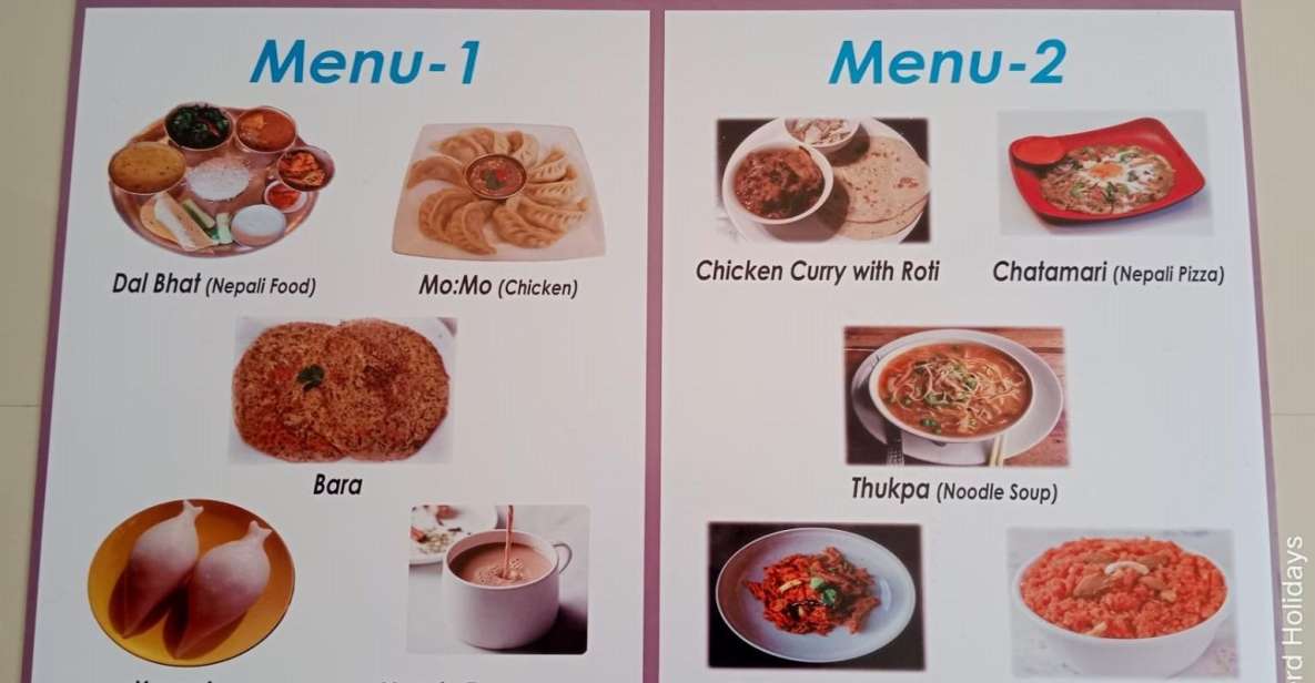 Kathmandu: About 3-hour Cooking Class Experience near Thamel - Choosing your three dishes: making the menu work for you