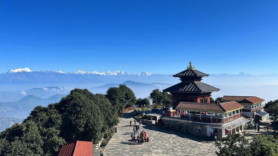 Kathmandu: Chandragiri Cable Car, and Swayambhu - Riding the Cable Car Up Chandragiri Hills