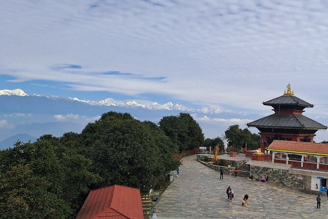 Kathmandu Chandragiri Cable Car and Swayambhunath Private Tour - Chandragiri Hills: cable car views that justify the early start