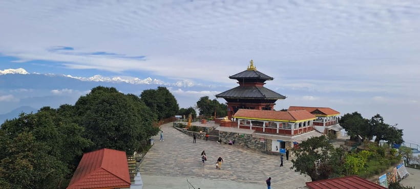 Kathmandu: Chandragiri cable car & Swayambhunath Tour - Swayambhunath Monkey Temple: stairs, stupa views, and the monkeys