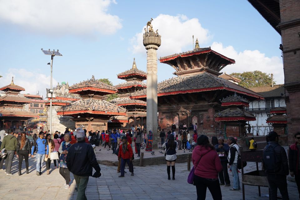 Kathmandu: Full-Day UNESCO Sightseeing Tour with Transfers - Patan Durbar Square at 2:00 PM: carved temples, royal square energy, and Kumari
