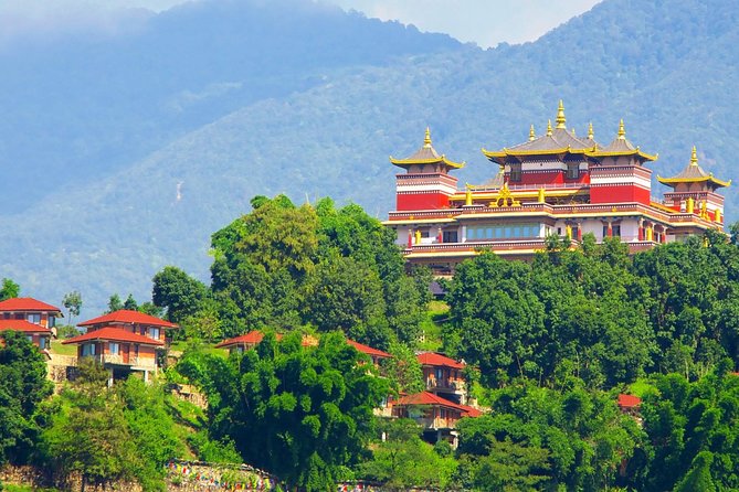 Kathmandu: Kopan Monastery and Boudhanath Stupa Day Tour - Kopan Monastery: A Quiet Hilltop for Tibetan Mahayana Buddhism
