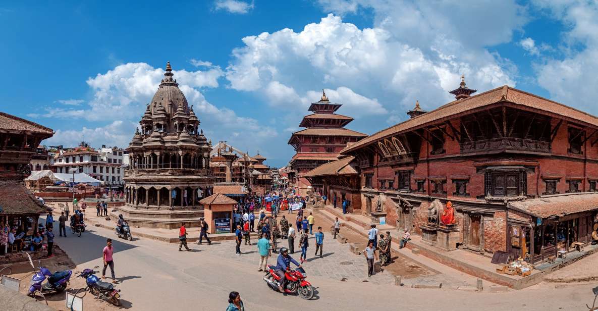 Kathmandu: Private Bhaktapur and Patan Sightseeing Tour - Patan Durbar Square: stone temples, royal palace space, and the Krishna Mandir