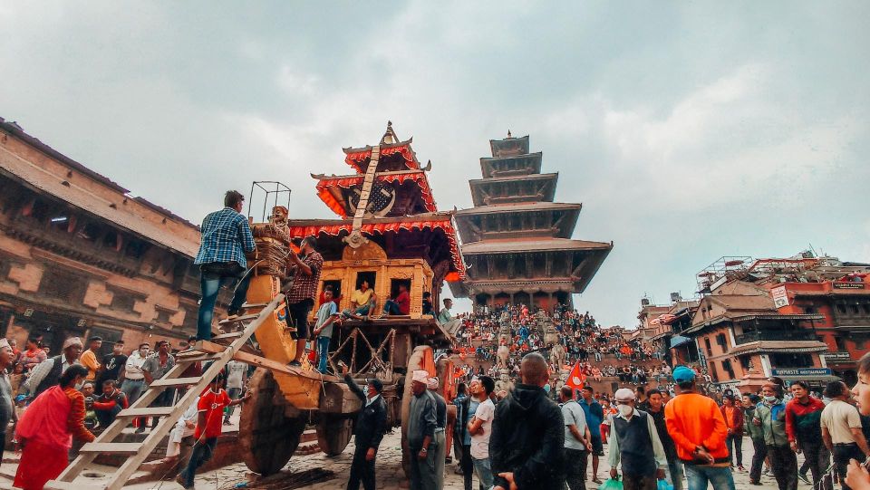 Kathmandu: Private Bhaktapur and Patan Sightseeing Tour - Nyātāpola Temple: the five-tier viewpoint and why 1702 matters