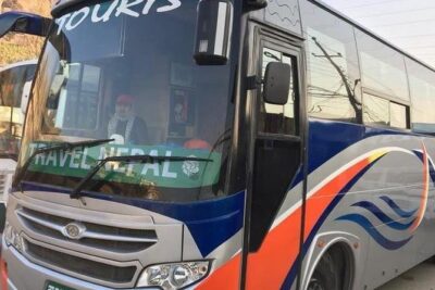 Kathmandu to Pokhara Tourist Bus Tickets reservation - Check-in to pickup: how you actually get on the bus
