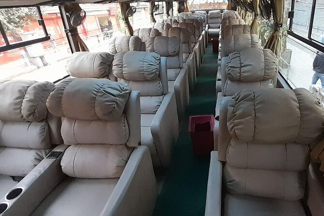 Kathmandu to Pokhara Vip Sofa Bus Ticket - On the Road to Pokhara: Toilet Breaks and Driver-Handled Flow