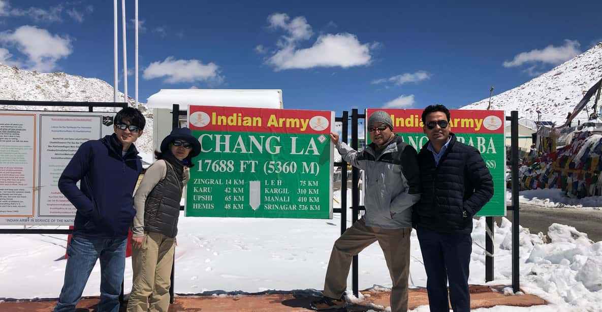 "Leh to Pangong Lake Sameday tour: A Day of Tranquil Wonders - Changla Pass at 17,590 ft: why that quick stop matters