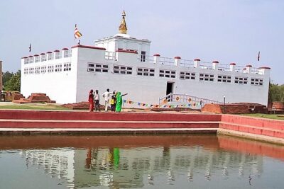 Lumbini Pilgrimage Tour by Flight- 2 Days - Day 1 in Lumbini: arriving, settling, then walking the spiritual core