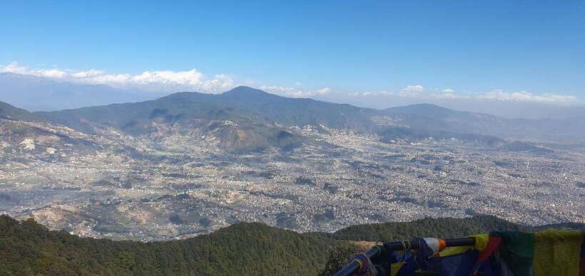 Nagarjun Jamacho Day Hike – Stunning Valley Himalayan Views - Reaching the top: Kathmandu Valley panoramas and Himalayan peaks at 2,130m
