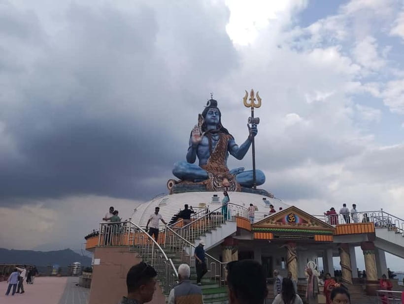 Peace & Panorama: Stupa and Pumdikot Scenic Drive Tour - The uphill switch to Pumdikot: winding roads and a spiritual park