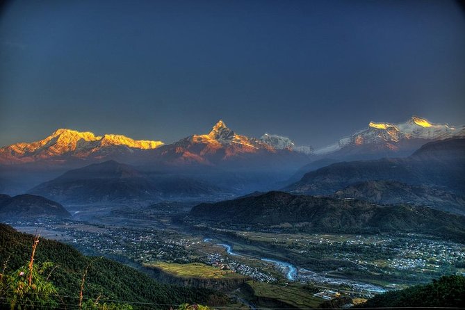 Pokhara Group Joining Sarangkot Sunrise Himalayas Tour - Sarangkot sunrise in Pokhara: front-row views of Annapurna and Dhaulagiri
