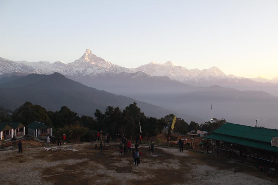 Pokhara: One night camping, campfire stay at Australian camp - Arriving at Australian Camp: your first real mountain payoff