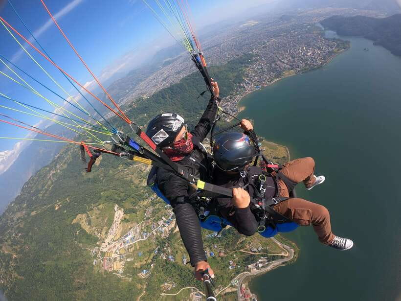 Pokhara: Paragliding, Bungy Jump and Zipline Combo Adventure - Starting from Lake Side: how the day kicks off in Pokhara