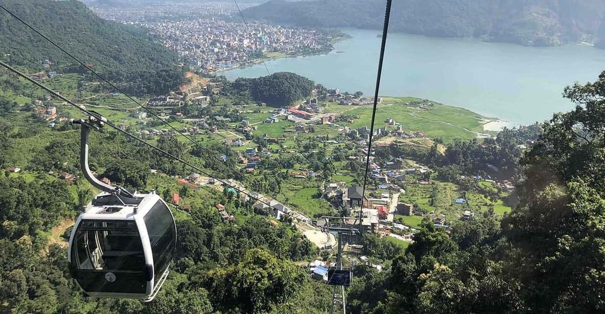 Pokhara Sarangkot : Cable Car (Himalayas) Sunrise Tour - Cable car over Pokhara Valley: the easy way up