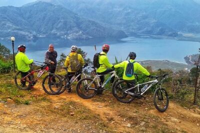 Round The Phewa - Phewa Lake single-track: Annapurna views and real trail work