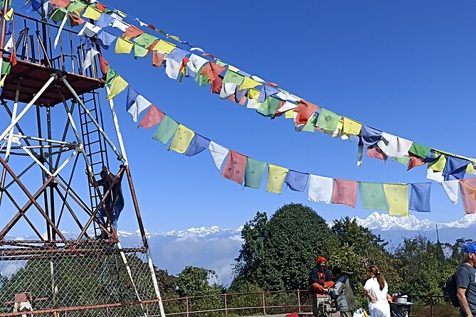 Stunning Sunrise from Nagarkot, Mt. Everest View & hike to Changu - Breakfast with Everest in the background