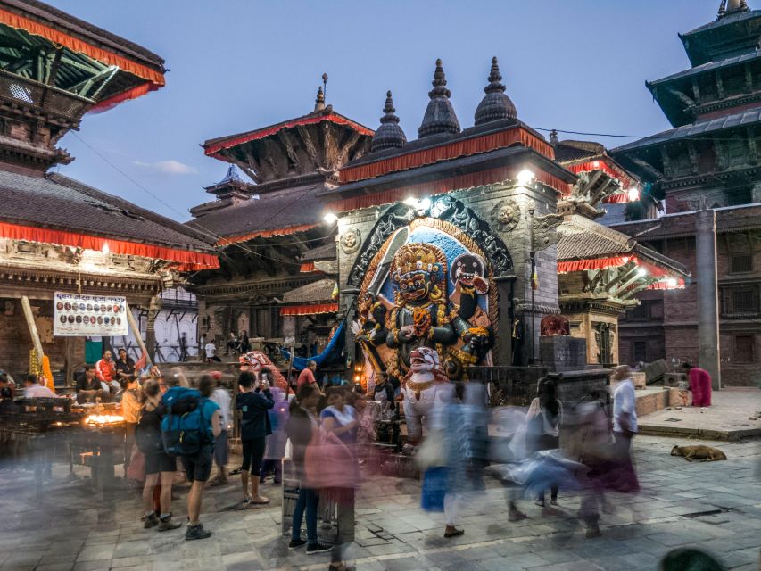 Thamel Rickshaw tour - Ason Market Square: breakfast, spices, and old Kathmandu energy