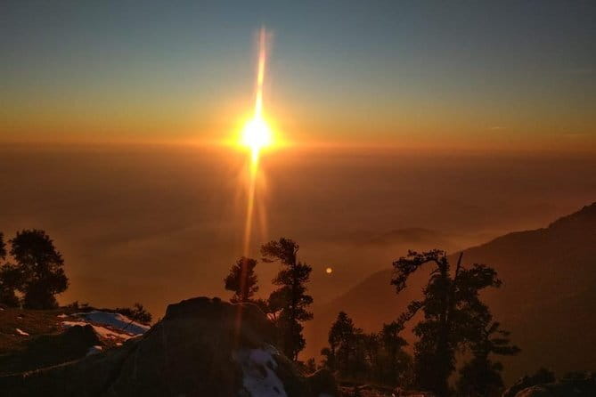 Triund Trek & Snow Line Trek - Day 1: McLeod Ganj to Triund via the Bhagsu Waterfall Area