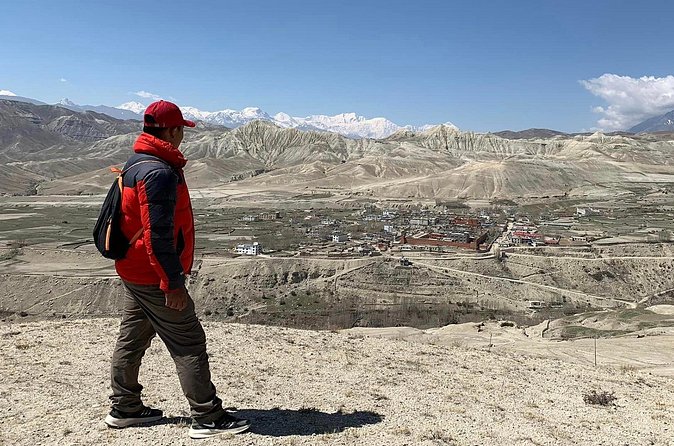 Upper Mustang Trekking - Back toward Kagbeni, then Jomsom for flight timing