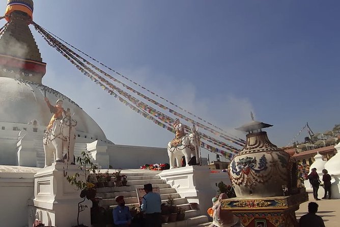 Visit Swayambhunath and Bauddhanath Stupa with Guide - Pickup, private vehicle, and the comfort factor that really matters